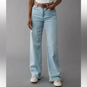 American Eagle Outfitters Light Blue Flare Jeans